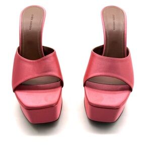 Amina Muaddi Dalida Platform Sandal